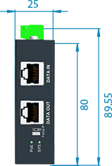 Injecteur PoE EKI-2701MPI-5G - Advantech