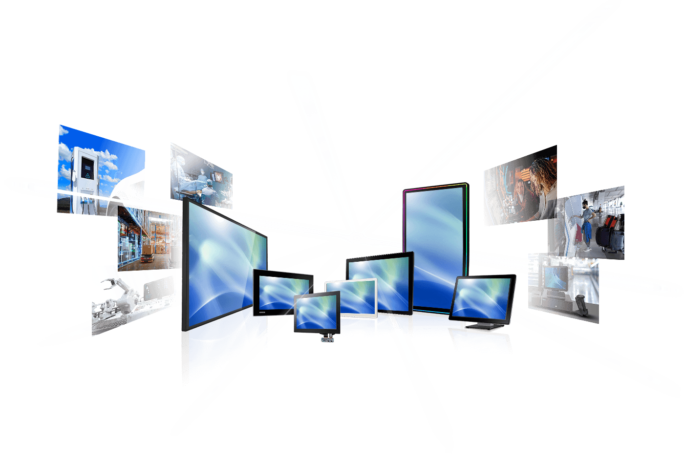 Advantech-Sector-Focused-Displays