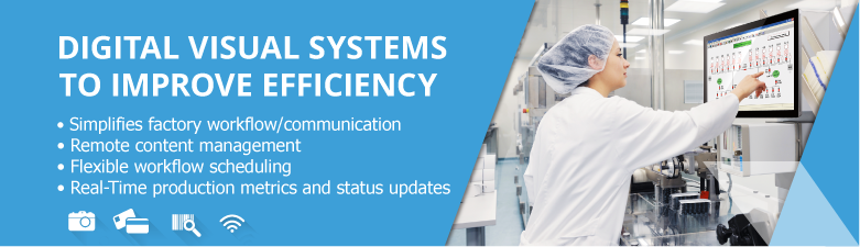 Digital Visual Systems to Improve Efficiency