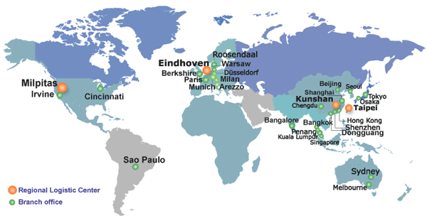 Advantech Global Offices