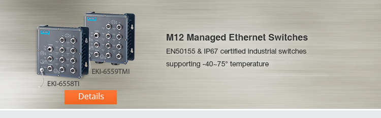 Managed Ethernet switches