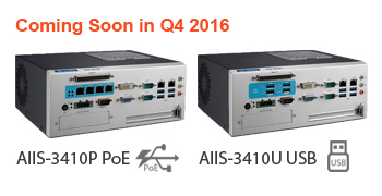 Advantech AIIS-3410P and AIIS-3410U