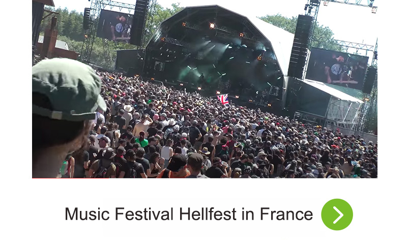 Music Festival Hellfest in France