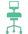 medical cart icon