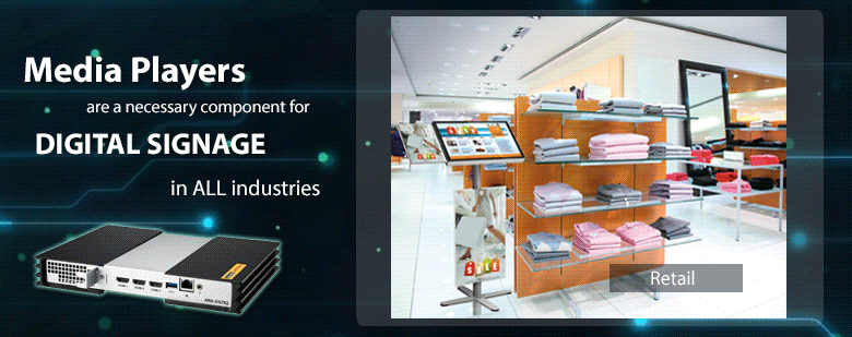 Digital Signage Solution Page