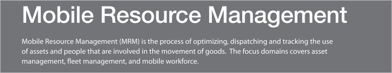 Mobile Resource Management