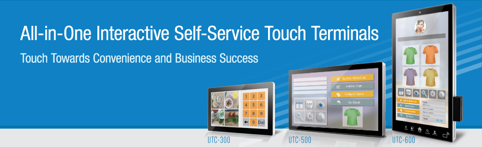 All-in-One Interactive self-service Touch terminals