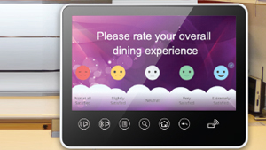 Simple, Intuitive Customer Survey System for Real-Time Feedback in Transportation Hubs and Public Service Spaces