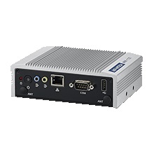 Fanless Embedded Mini PC w/VGA, Dual GbE/Dual RS-232/422/485 - ARK-1123C-3S51