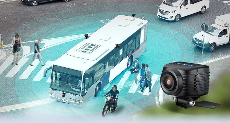 TREK-134 Ultra-Wide (180°) Blind Spot Detection