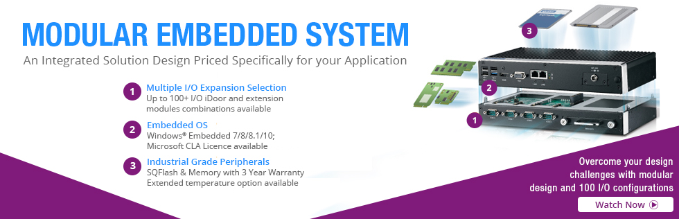 Fully Modular System Fullfills Your Embedded Solutions